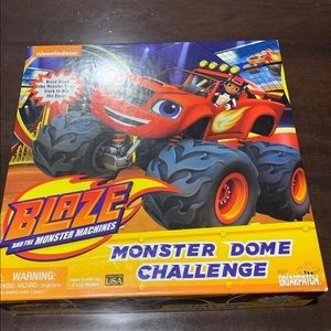 Blaze Monster Dome Challenge Board Game COMPLETE